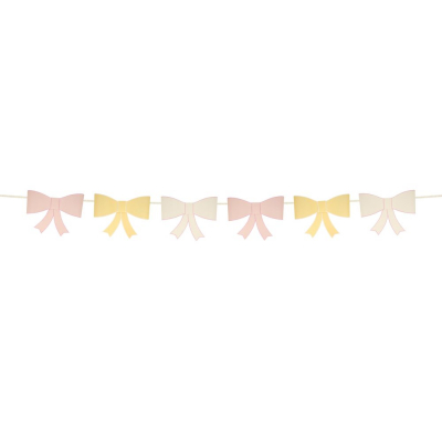 3d Paper Bow Garland|Meri Meri