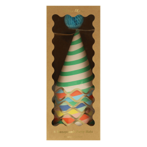 Stripe Party Hats|Meri Meri