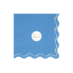 Mixed Wavy Line Large Napkins|Meri Meri