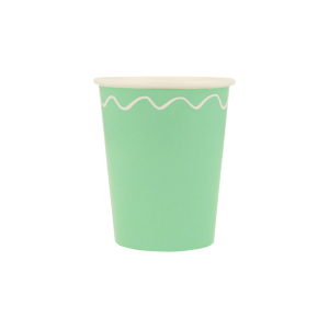 Mixed Wavy Line Cups|Meri Meri