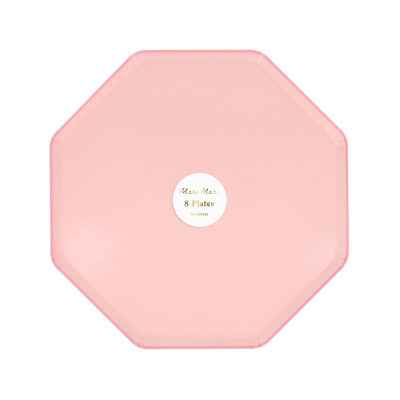 Cotton Candy Pink Side Plates|Meri Meri