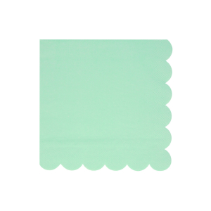 Sea Foam Green Large Napkins|Meri Meri