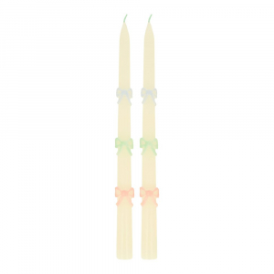 Multi Bow Taper Candles|Meri Meri