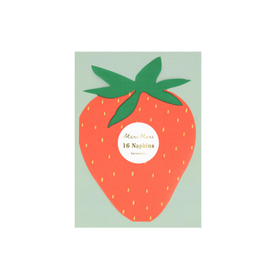 Strawberry Napkins|Meri Meri