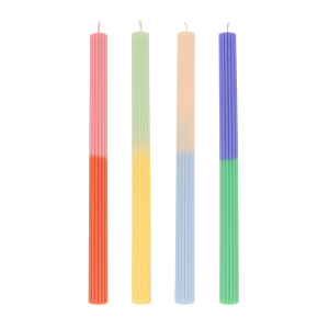 Multi Block Colour Table Candles|Meri Meri