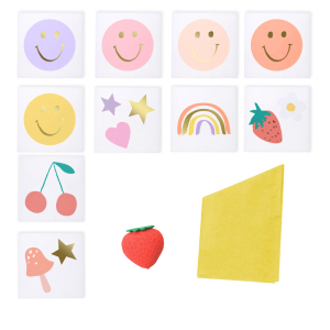 Happy Face Icons Surprise Balls|Meri Meri