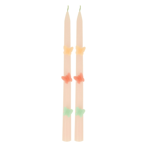 Taper Candles With Butterflies|Meri Meri