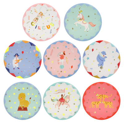 Circus Side Plates|Meri Meri