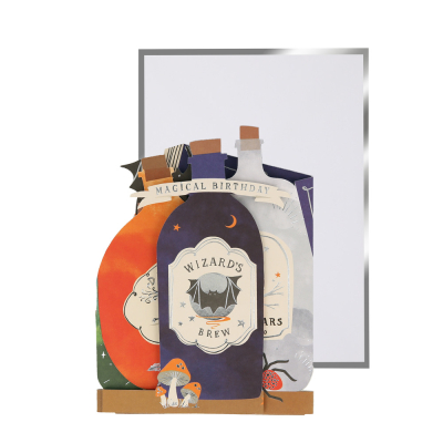 Potion Bottles Birthday Card|Meri Meri