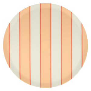 Mixed Stripe Recycled Plastic Large Plates|Meri Meri