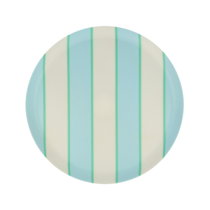 Mixed Stripe Recycled Plastic Small Plates|Meri Meri