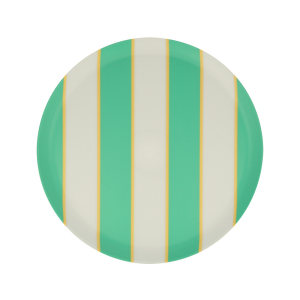 Mixed Stripe Recycled Plastic Small Plates|Meri Meri