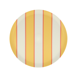 Mixed Stripe Recycled Plastic Small Plates|Meri Meri