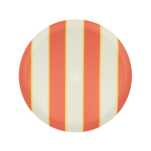 Mixed Stripe Recycled Plastic Small Plates|Meri Meri