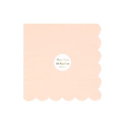 Ballet Slipper Pink Large Napkins|Meri Meri