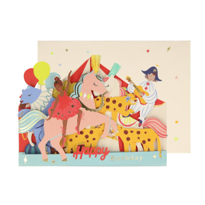 Circus Concertina Card|Meri Meri