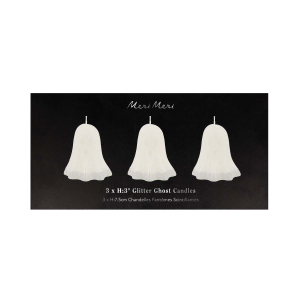 Glitter Dipped Ghost Candles|Meri Meri