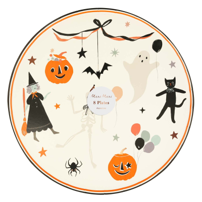 It's Halloween! Dinner Plates|Meri Meri