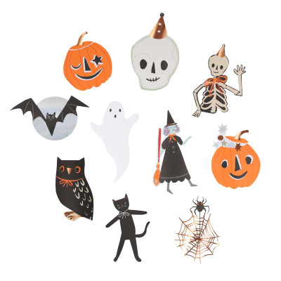 It's Halloween! Shaped Stickers|Meri Meri