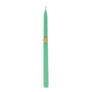 Mixed Gold Star Taper Candles|Meri Meri