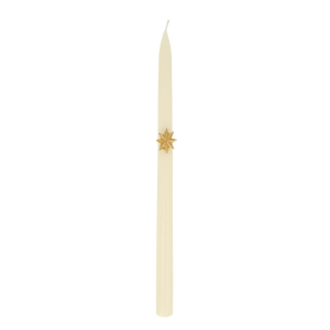 Mixed Gold Star Taper Candles|Meri Meri