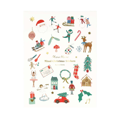 Mixed Icon Christmas Stickers|Meri Meri