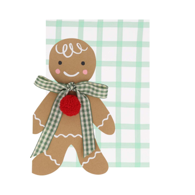 Gingerbread Man Card|Meri Meri