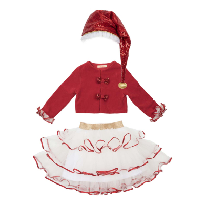 Santa's Little Helper Costume Age 3-4|Meri Meri