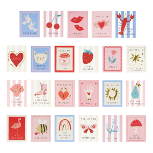 Kids Valentine Note & Sticker Set|Meri Meri