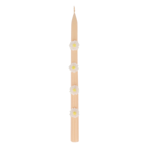 Pink Daisy Taper Candles