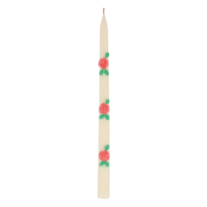 Rose Taper Candles