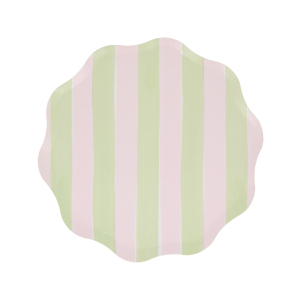 Pastel Stripe Side Plates