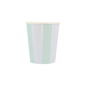 Pastel Stripe Cups