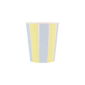 Pastel Stripe Cups