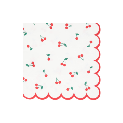 Cherry Pattern Large Napkins|Meri Meri
