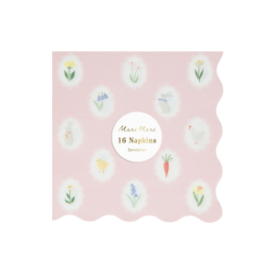 Easter Cameo Large Napkins