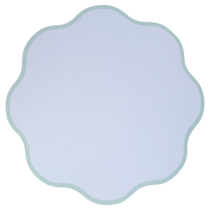 Wavy Round Paper Placemats