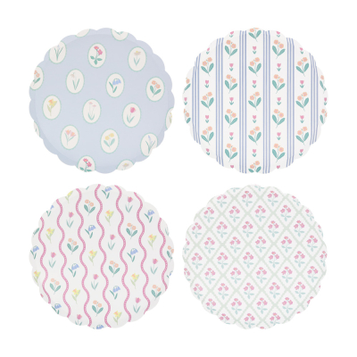 Flower Pattern Side Plates|Meri Meri