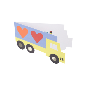 Truck Kids Valentine Cards