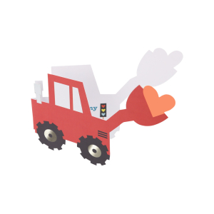 Truck Kids Valentine Cards