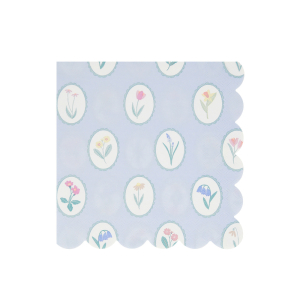 Flower Pattern Large Napkins|Meri Meri