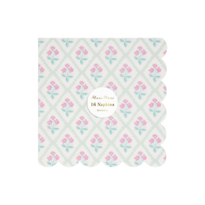 Flower Pattern Large Napkins|Meri Meri