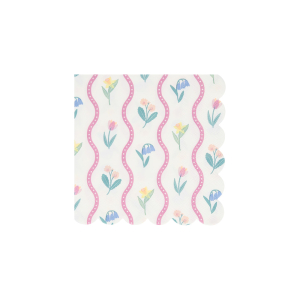 Flower Pattern Small Napkins