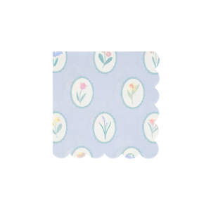 Flower Pattern Small Napkins