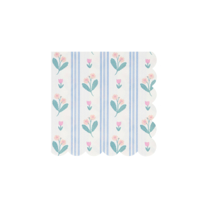 Flower Pattern Small Napkins