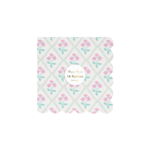 Flower Pattern Small Napkins