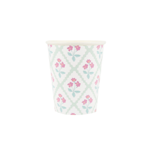 Flower Pattern Cups