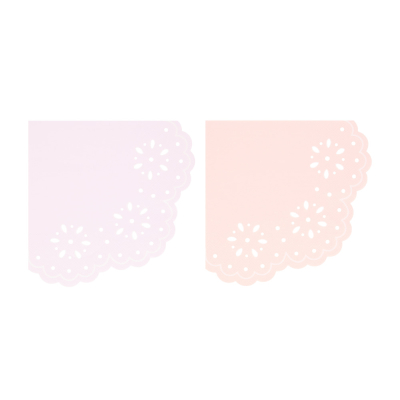 Broderie Anglaise Lace Multi Large Napkins|Meri Meri