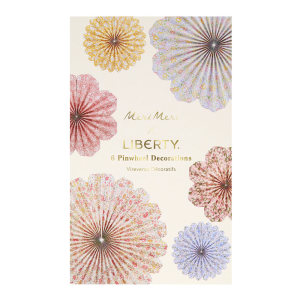 Meri Meri x Liberty Paper Pinwheel Decorations|Meri Meri