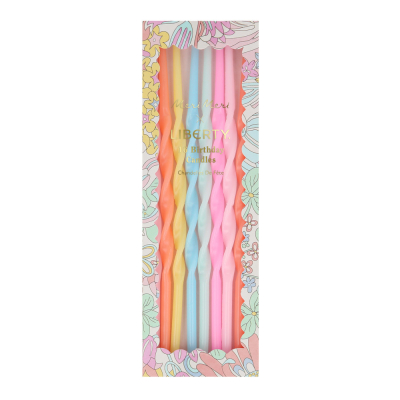 Meri Meri x Liberty Rainbow Garden Party Candles|Meri Meri